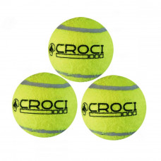 Croci Tennis Sound Dog toy tennis balls with squeaker 3 pcs