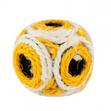 Croci Sisal ball with bell (6 cm)