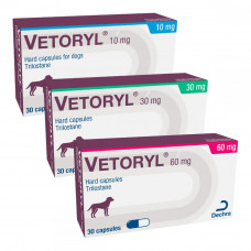 Vetoryl Trilostane Capsules for treatment (Cushings disease) in dogs