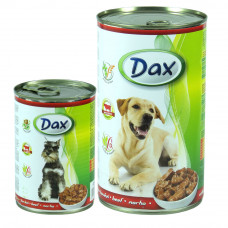 Dax with Beef Canned dog food with beef