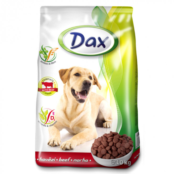 Dax with Beef Dry food for adult dogs with beef