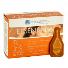 Dermoscent Essential 6 spot-on Drops on the withers for skin and hair care for dogs (10-20 kg)