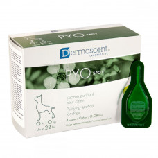 Dermoscent PYOspot Antibacterial drops on the withers for dogs (up to 10 kg)