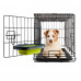 Dexas Collapsible Kennel Bowl Collapsible Cage Bowl (590 ml)