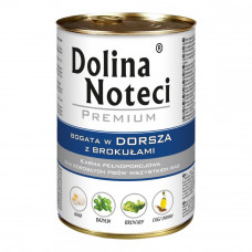 Dolina Noteci PREMIUM Консервы для собак с треской и брокколи