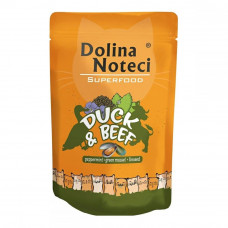 Dolina Noteci Superfood Duck & Beef (Пауч) Консервы для кошек утка с говядиной