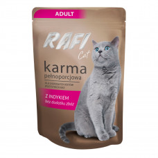 Dolina Noteci RAFI Adult Cat (пауч) Консервы для кошек с индейкой