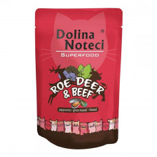 Dolina Noteci Superfood Roe Deer & Beef Canned food for cats roe deer with beef