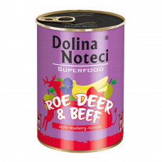 Dolina Noteci Superfood Roe Deer & Beef Консервы для собак с косулей и говядиной