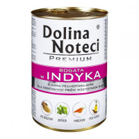 Dolina Noteci PREMIUM Canned food for dogs turkey with vegetables and rice