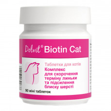 Dolfos Dolvit Biotin Cat Vitamin-mineral complex with biotin for healthy skin and hair of cats