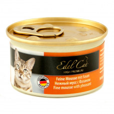 Edel Cat Canned food for cats mousse with pheasant