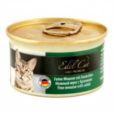 Edel Cat Canned food for cats mousse with rabbit