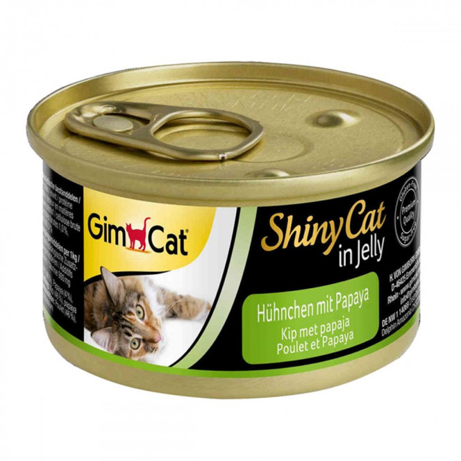 Gimpet ShinyCat Canned Food Chicken with Papaya in Jelly