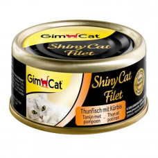 GimCat ShinyCat Filet Pieces of tuna and pumpkin in broth