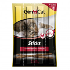 GimCat Sticks Poultry Cats Sausages with Bird