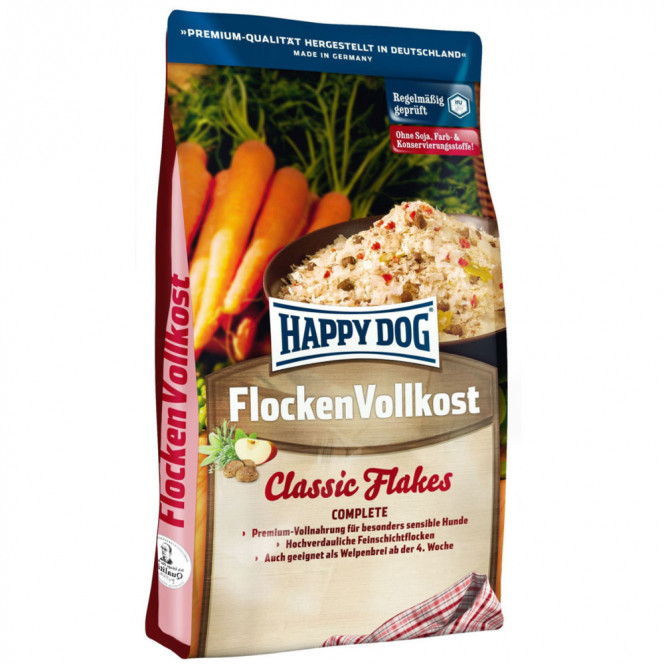 Happy Dog Flocken Vollkost Dry food for puppies from 4 weeks (flakes)