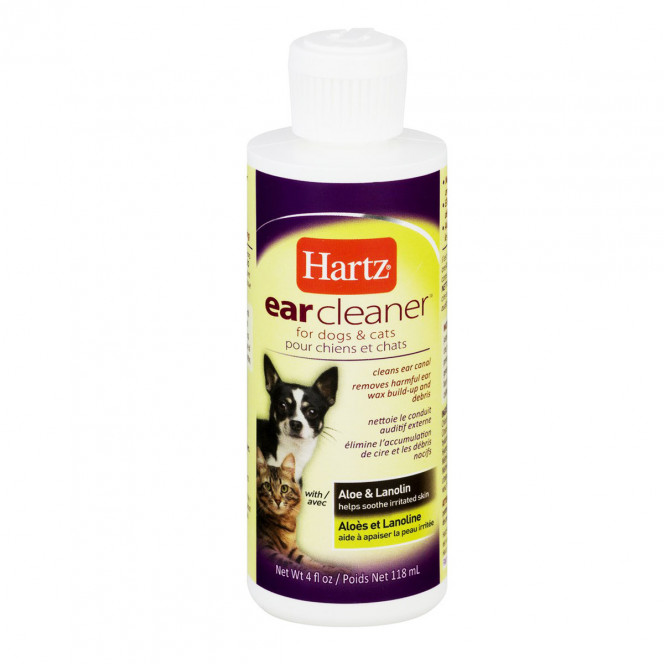 Hartz Ear Cleaner for dogs and cats жидкость для очищения ушных выделений