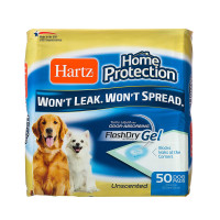 Hartz Home Protection Odor Absorbing Pads Flash Dry Gel Dog Diaper 53 cm