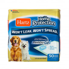 Hartz Home Protection Odor Absorbing Pads Flash Dry Gel Пеленки для собак 53 см