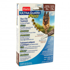 Hartz UltraGuard PRO Капли на холку для собак весом более 28 кг (5,90 мл)