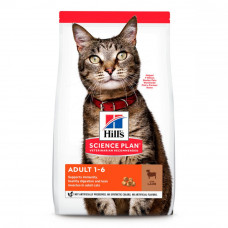 Hills Science Plan Feline Adult Lamb Dry Cat Food with Lamb