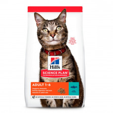 Hills Science Plan Feline Adult Tuna Сухой корм для кошек с тунцом