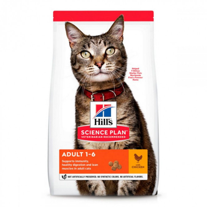 Hills Science Plan Feline Adult Chicken Dry Cat Food with Chicken