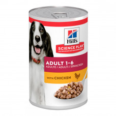 Hills Science Plan Adult Chicken Canned Dogs with Chicken