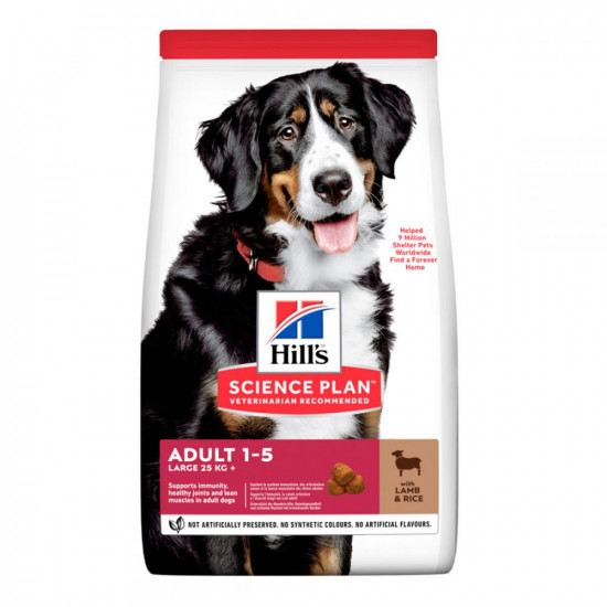 Hills Science Plan Adult Large Breed Lamb & Rice Dry Food for Large Breed Dogs with Lamb and Rice