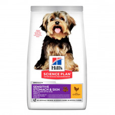 Hills Science Plan Adult Small & Mini Sensitive Stomach & Skin Chicken Dry food for mini and small breed dogs with chicken