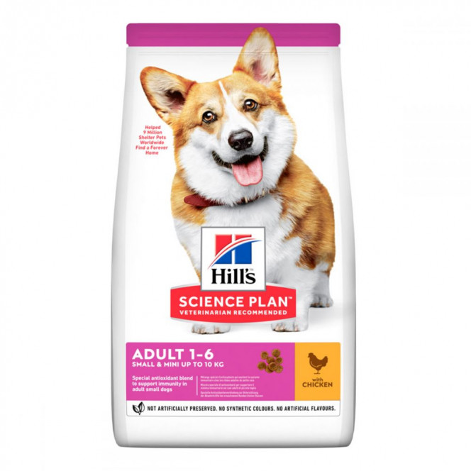 Hills Science Plan Adult Small & Mini Chicken Dry food for dogs of mini and small breeds with chicken