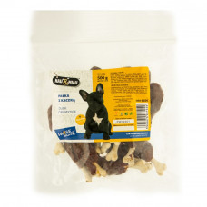 Hau & Miau Pause Snack Treat for dogs Duck fillet with calcium bone