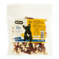 Hau & Miau Pause Snack Dog Treat Calcium Bone with Duck Fillet