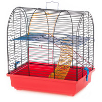 Cage Grim II (G006) for small rodents, spring (painted)