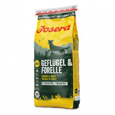 Josera Dog Geflugel & Forelle Беззерновой сухой корм с птицей и форелью для собак