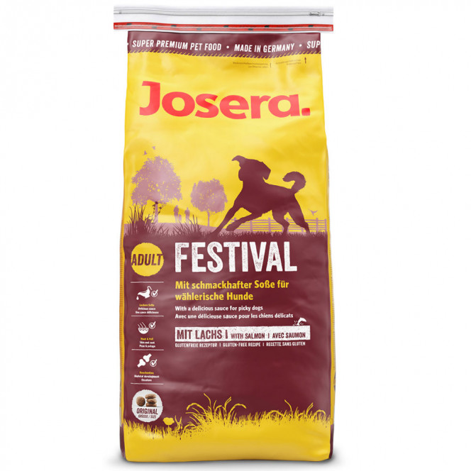 Dry dog ​​food Josera Dog Festival with salmon and rice