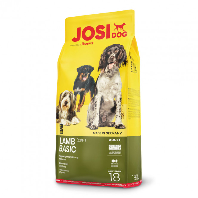 JosiDog Lamb Basic Adult Dry food with lamb for dogs of all breeds