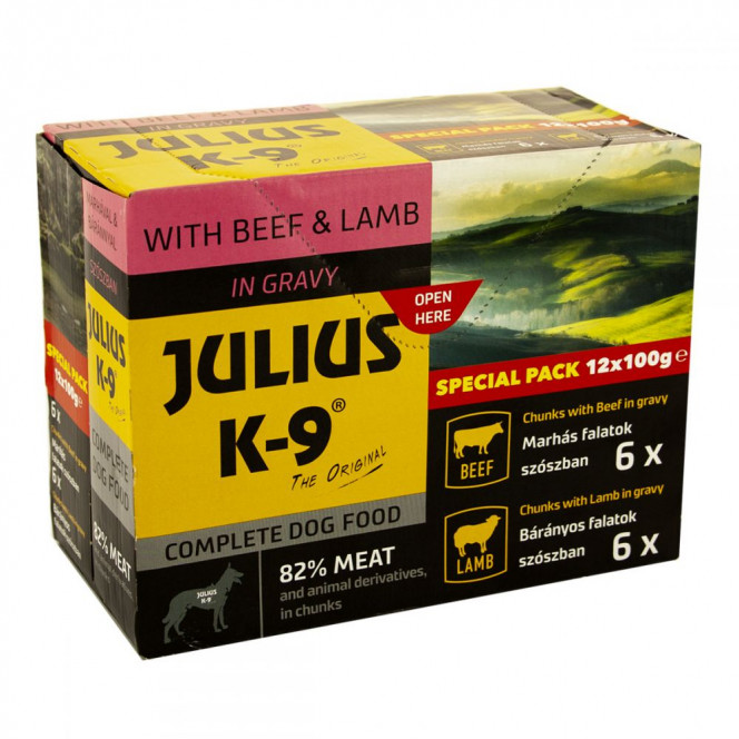 Julius K-9 Special Pack 2in1 Beef & Lamb (set) Canned food for dogs 2 flavors