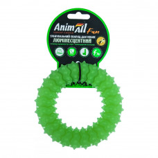 AnimAll Fun Expert Choise Spiked ring green luminescent with vanilla scent