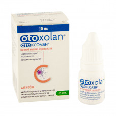 Otoxolan (Otoxolan) Ear drops for the treatment of otitis media in dogs