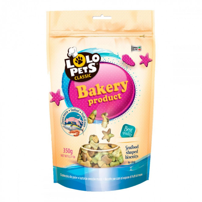 Lolo Pets Classic Bakery seafood biscuits for dogs