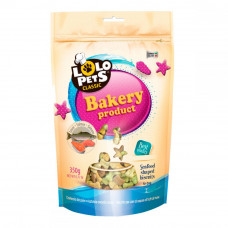 Lolo Pets Classic Bakery Dog biscuits with salmon