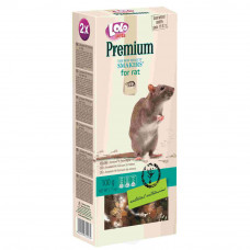 LoLo Pets Premium Smakers for RAT Лакомства для декоративных крыс