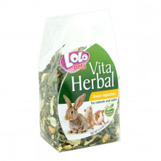 LoLo Pets Vita Herbal Green vegetables Лакомства для грызунов и кроликов Зеленые овощи