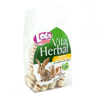 LoLo Pets Vita Herbal Vegetable & Fruit straws Treats for rodents and rabbits Fruit and vegetable straws