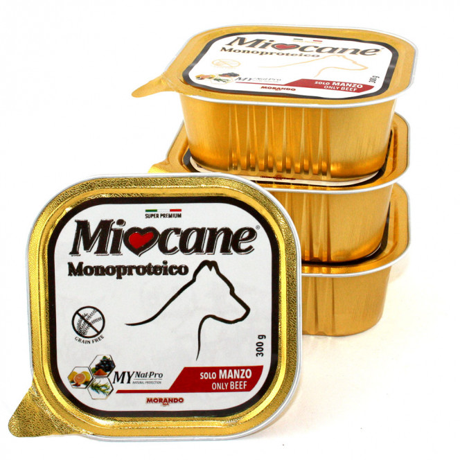 Morando Miocane Monoproteico Canned dog food with beef