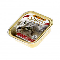 Mister Stuzzy Cat Canned food for cats with chicken and liver (pate)