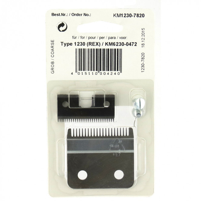 Replacement knife for Moser 15W Type 1230 clipper (3 mm)