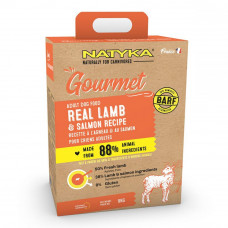 Natyka Gourmet Adult Lamb & Salmon Semi-moist food for dogs of all breeds with lamb and salmon